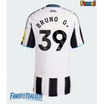 Newcastle United Bruno Guimaraes #39 Tricou Fotbal Replică 2025-26 Femei Acasa